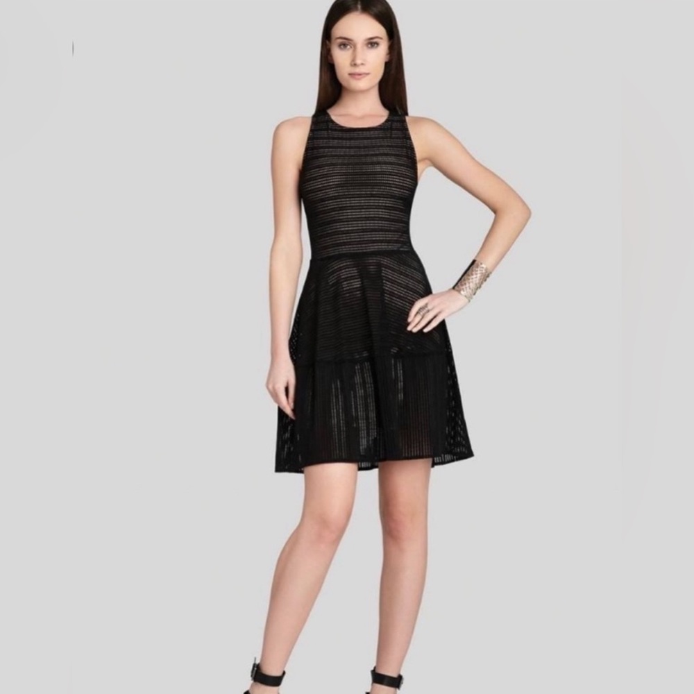 BCBGMaxAzria Black Mini Dress